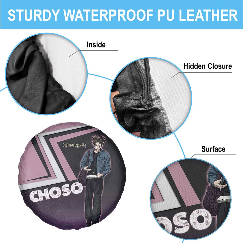Choso Spare Tire Cover Jujutsu Kaisen Street Artist Aesthetic