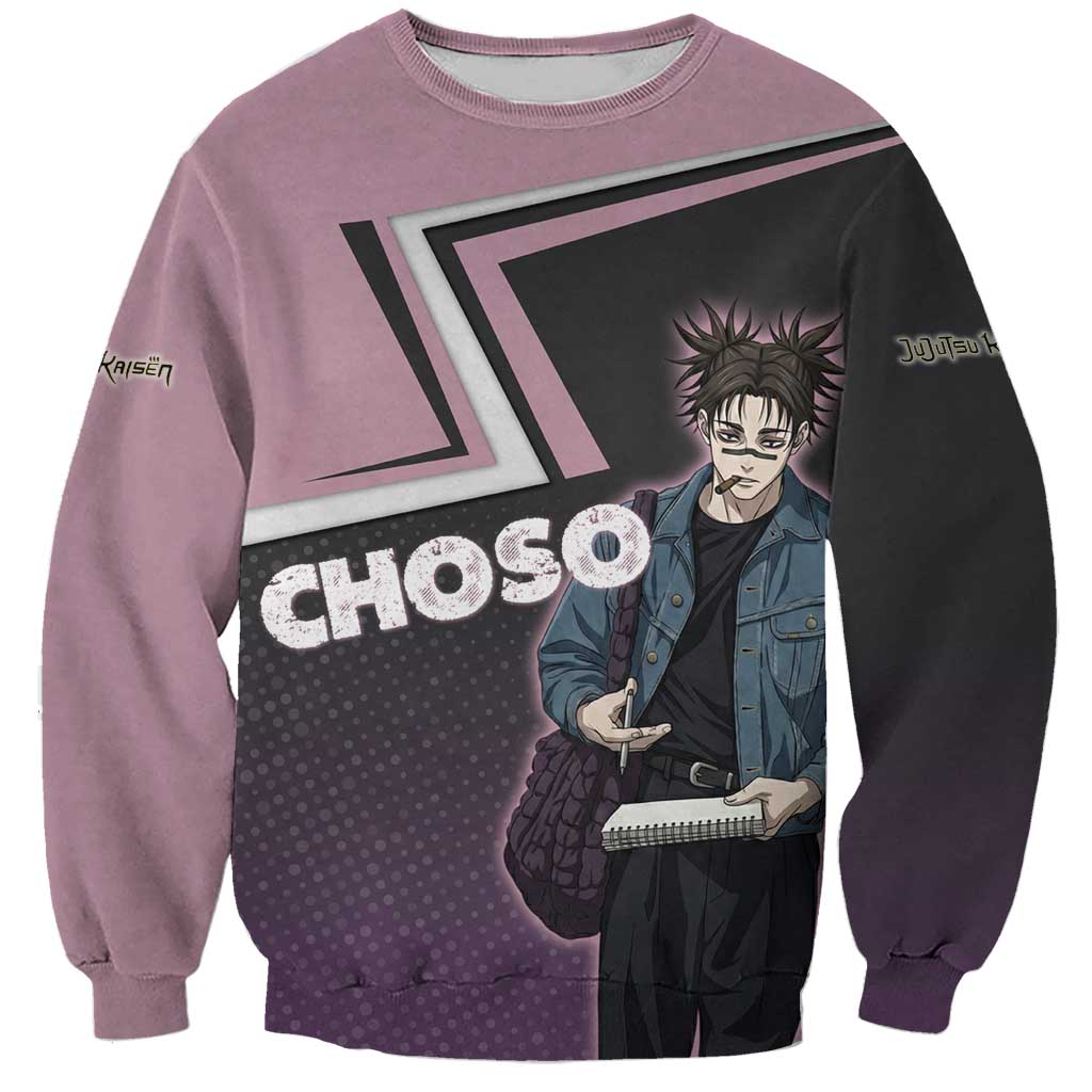 Choso Sweatshirt Jujutsu Kaisen Street Artist Aesthetic