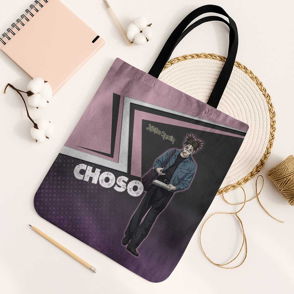 Choso Tote Bag Jujutsu Kaisen Street Artist Aesthetic