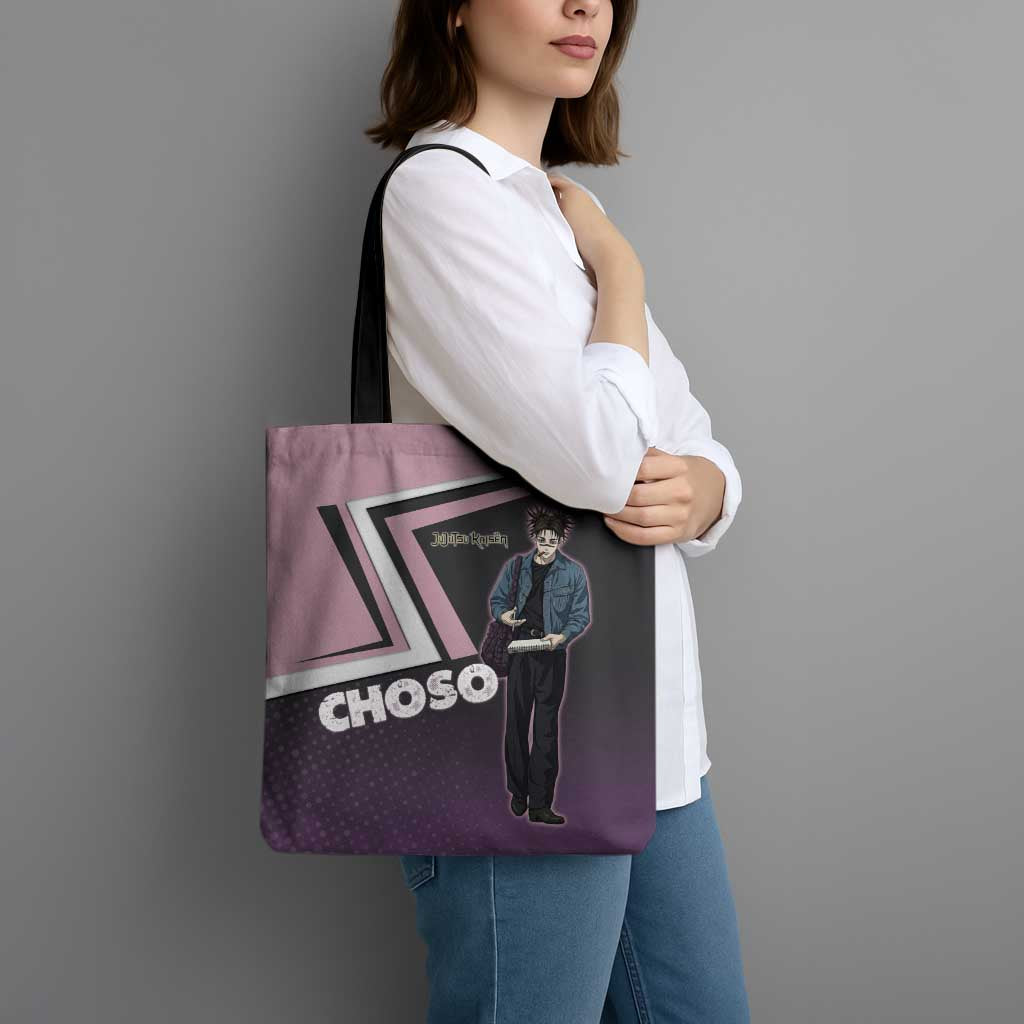 Choso Tote Bag Jujutsu Kaisen Street Artist Aesthetic
