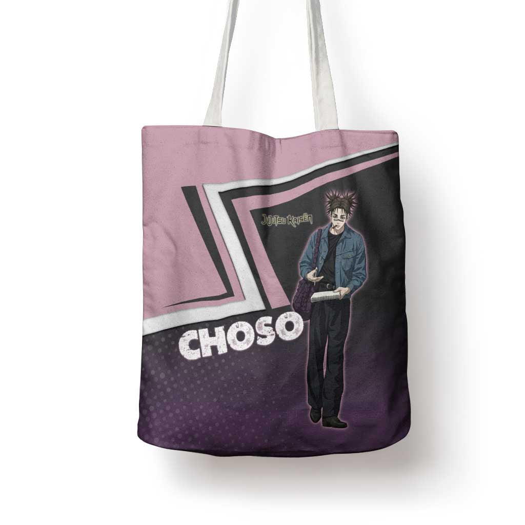 Choso Tote Bag Jujutsu Kaisen Street Artist Aesthetic