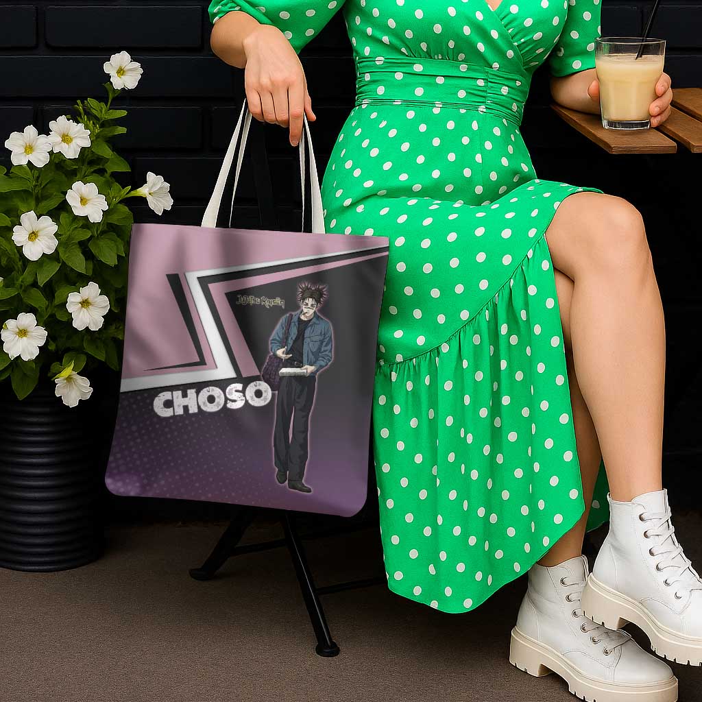 Choso Tote Bag Jujutsu Kaisen Street Artist Aesthetic