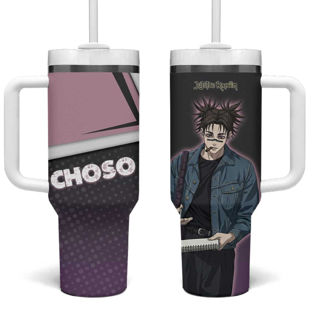 Choso Tumbler With Handle Jujutsu Kaisen Street Artist Aesthetic