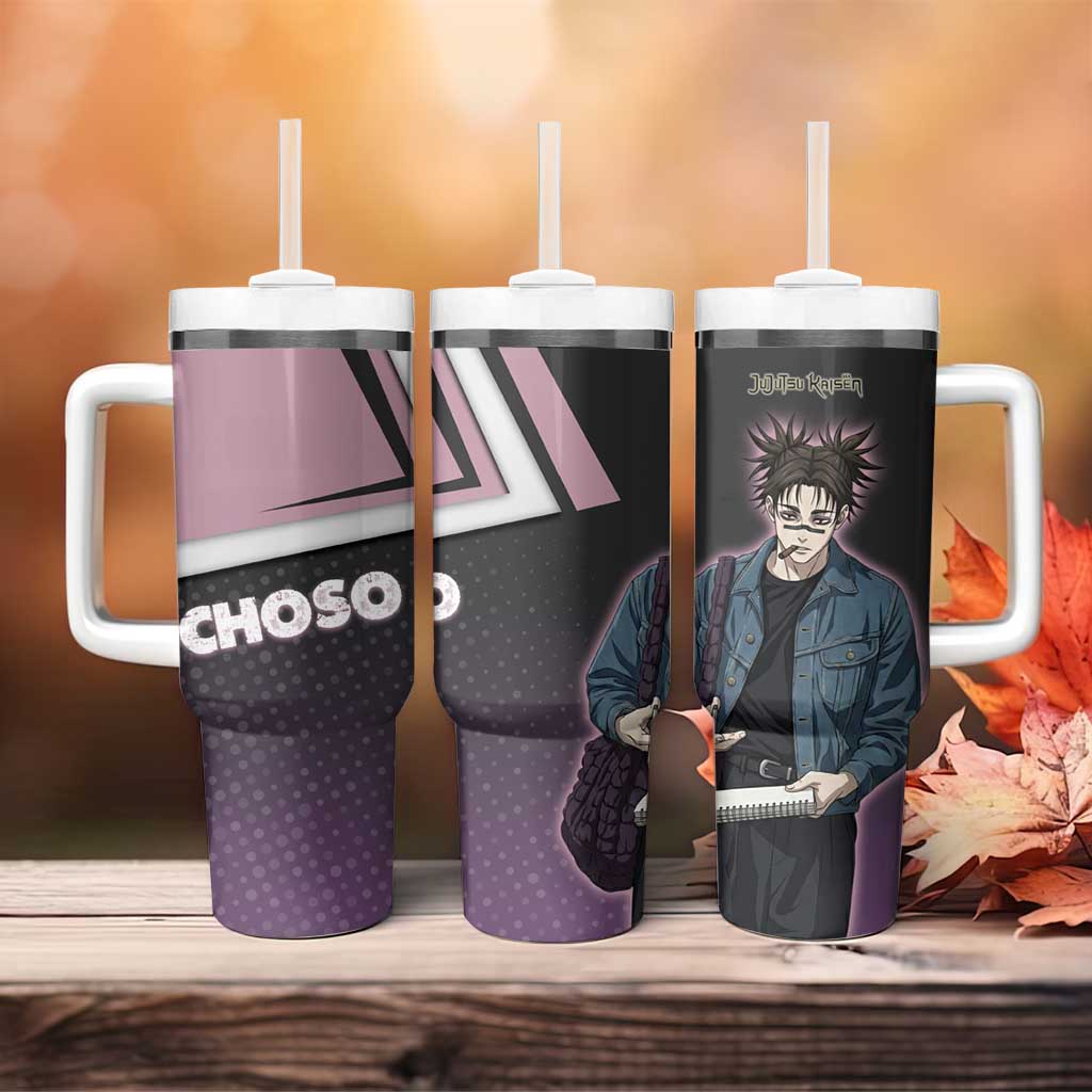 Choso Tumbler With Handle Jujutsu Kaisen Street Artist Aesthetic