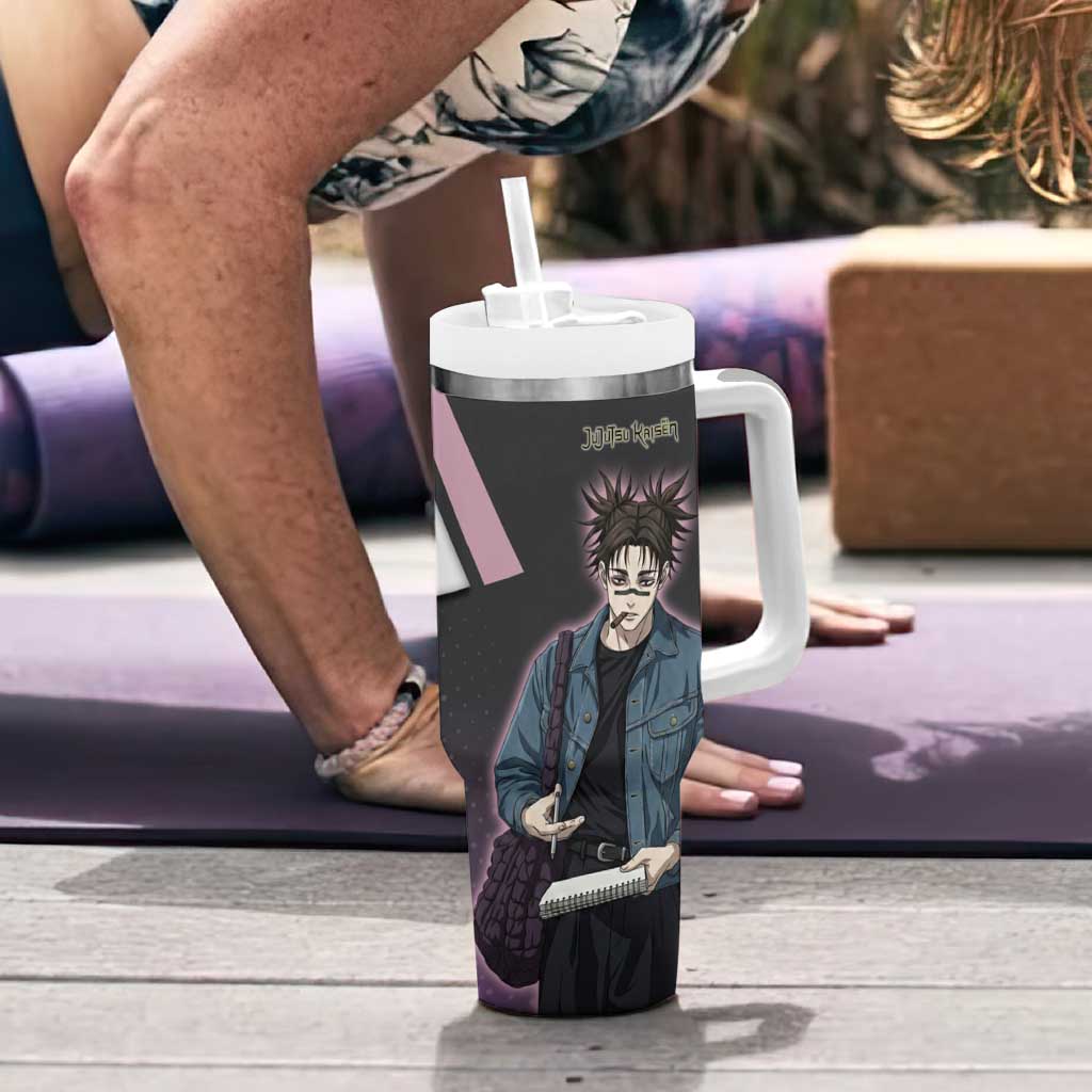 Choso Tumbler With Handle Jujutsu Kaisen Street Artist Aesthetic