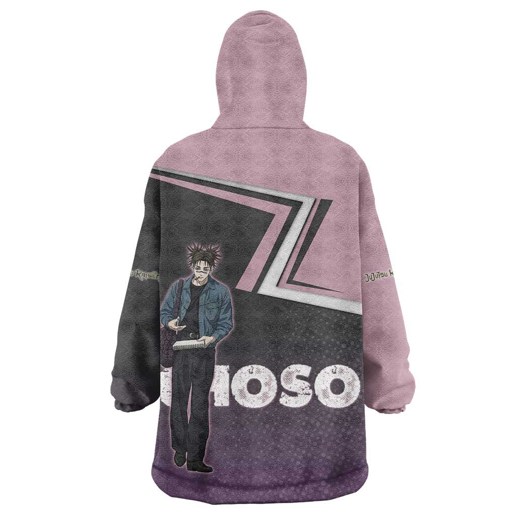 Choso Wearable Blanket Hoodie Jujutsu Kaisen Street Artist Aesthetic