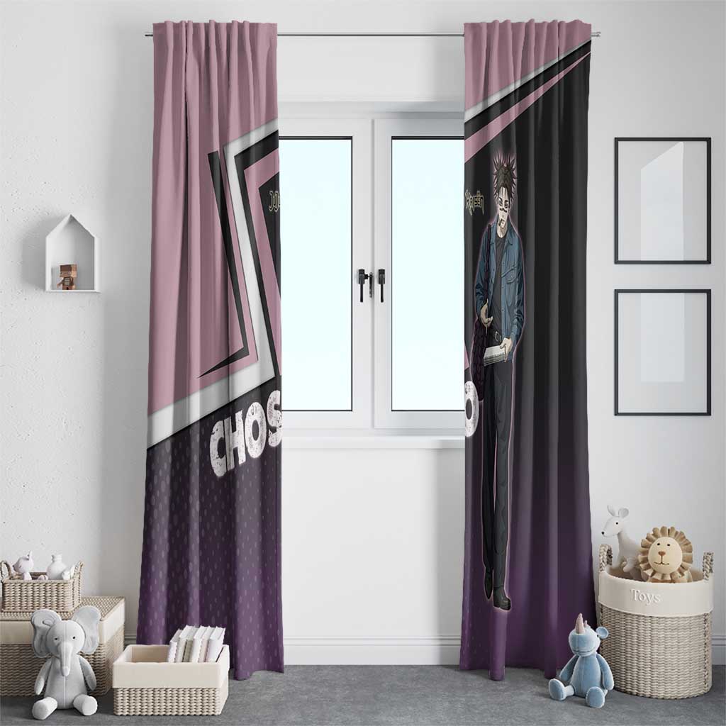 Choso Window Curtain Jujutsu Kaisen Street Artist Aesthetic