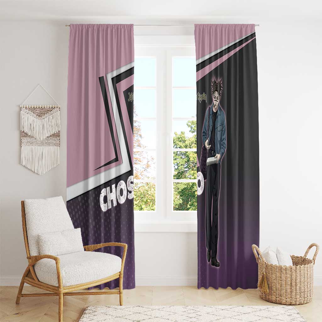 Choso Window Curtain Jujutsu Kaisen Street Artist Aesthetic