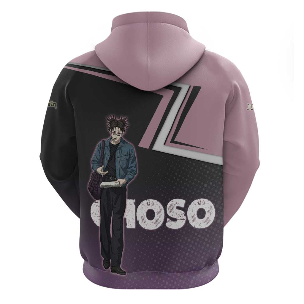 Choso Zip Hoodie Jujutsu Kaisen Street Artist Aesthetic