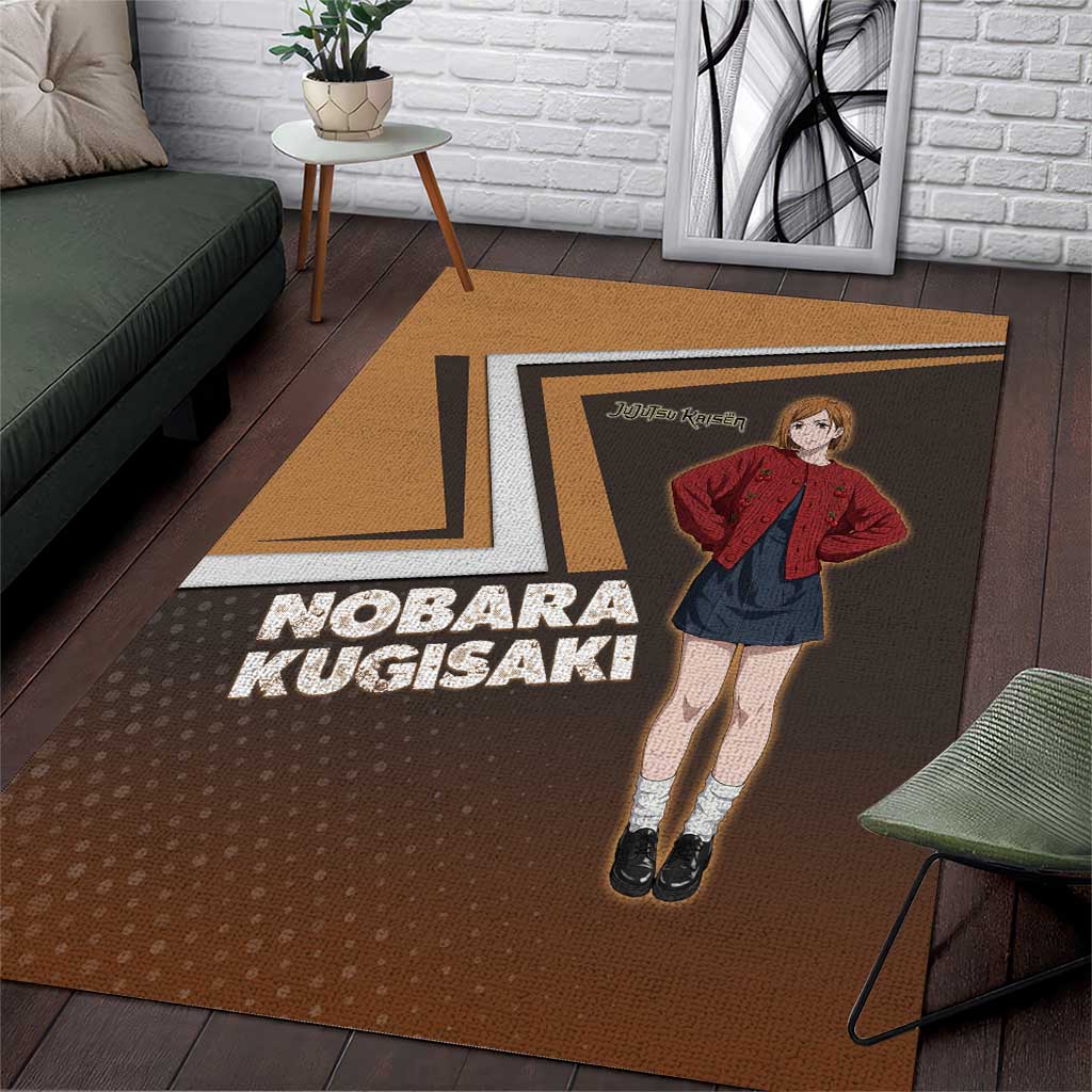 Nobara Kugisaki Area Rug Jujutsu Kaisen Casual Chic Style