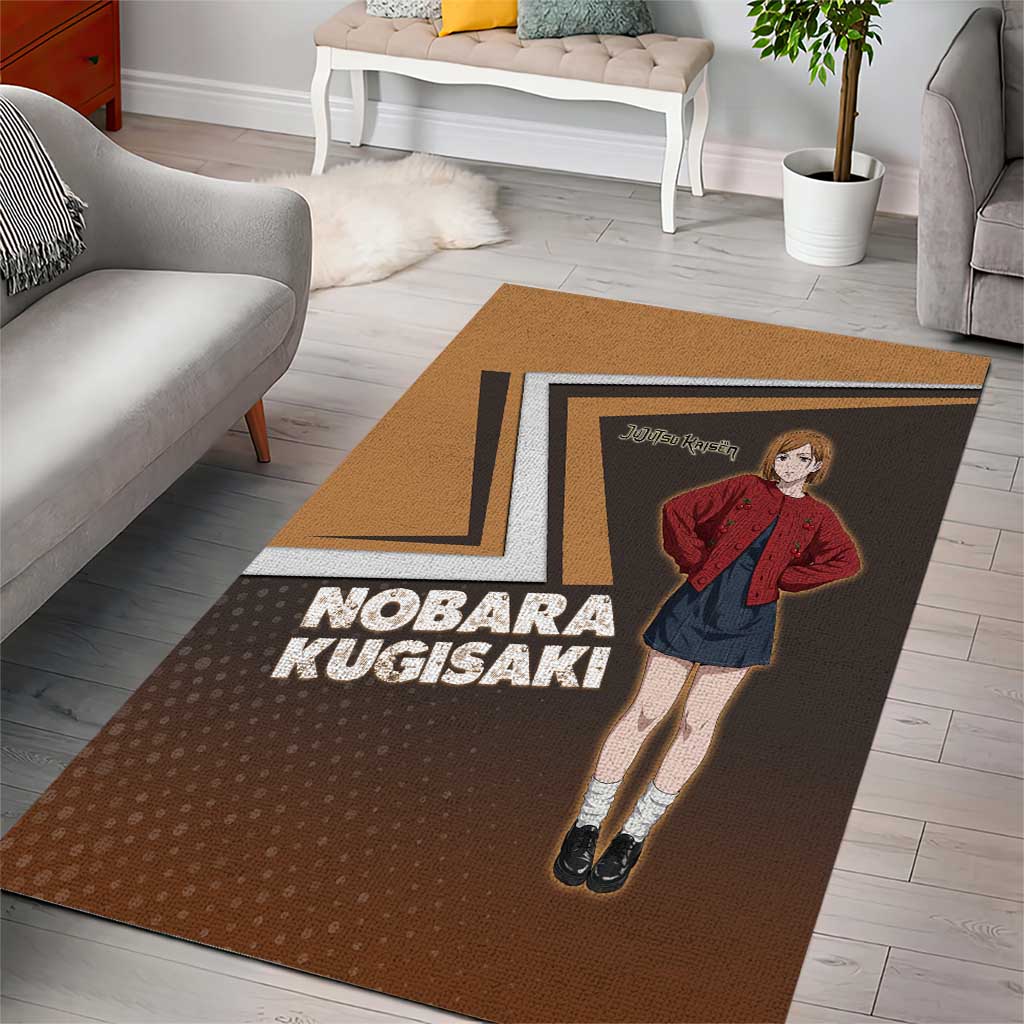 Nobara Kugisaki Area Rug Jujutsu Kaisen Casual Chic Style