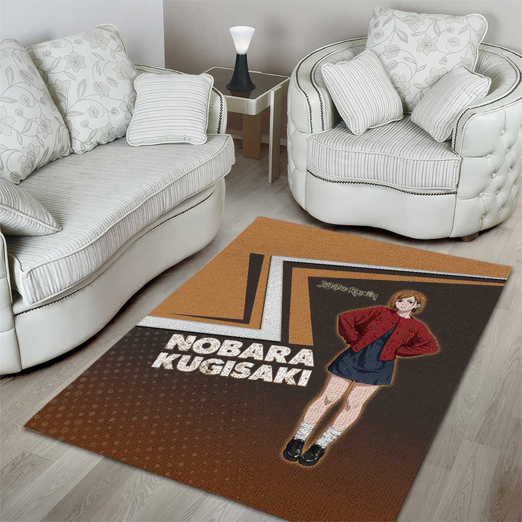 Nobara Kugisaki Area Rug Jujutsu Kaisen Casual Chic Style
