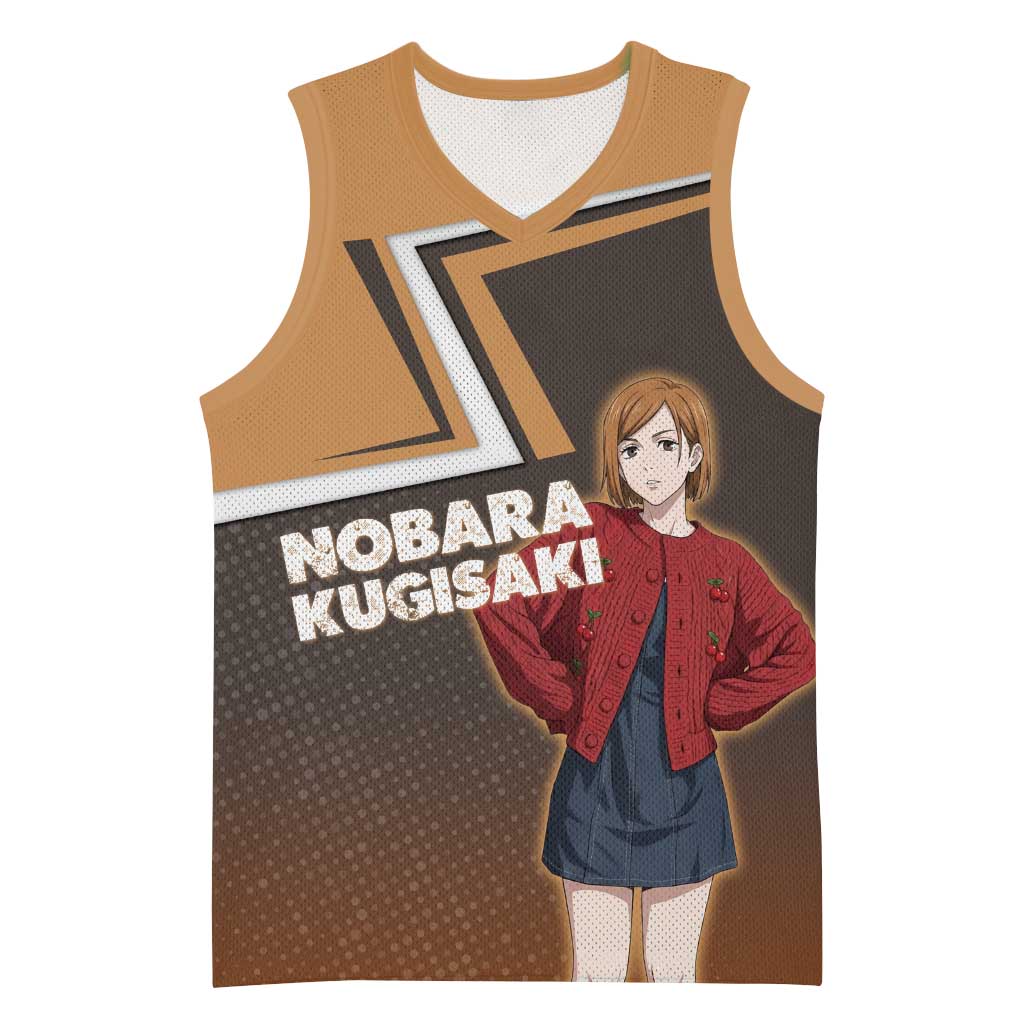 Nobara Kugisaki Basketball Jersey Jujutsu Kaisen Casual Chic Style