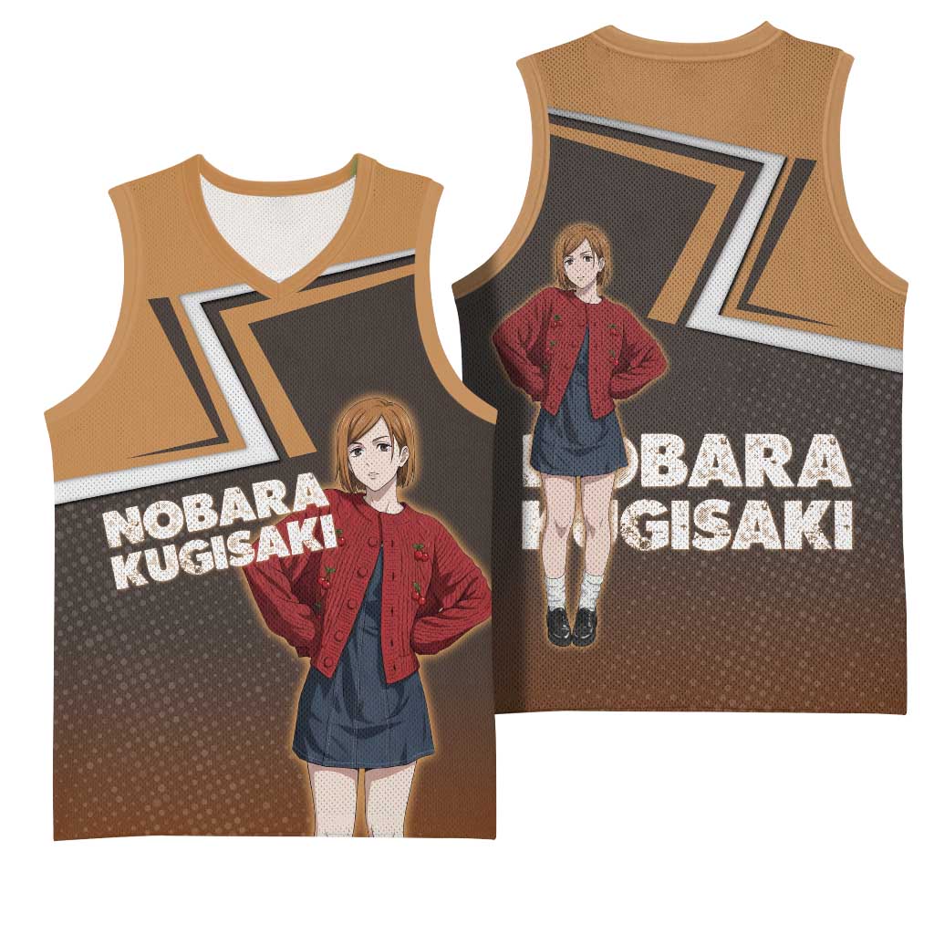 Nobara Kugisaki Basketball Jersey Jujutsu Kaisen Casual Chic Style