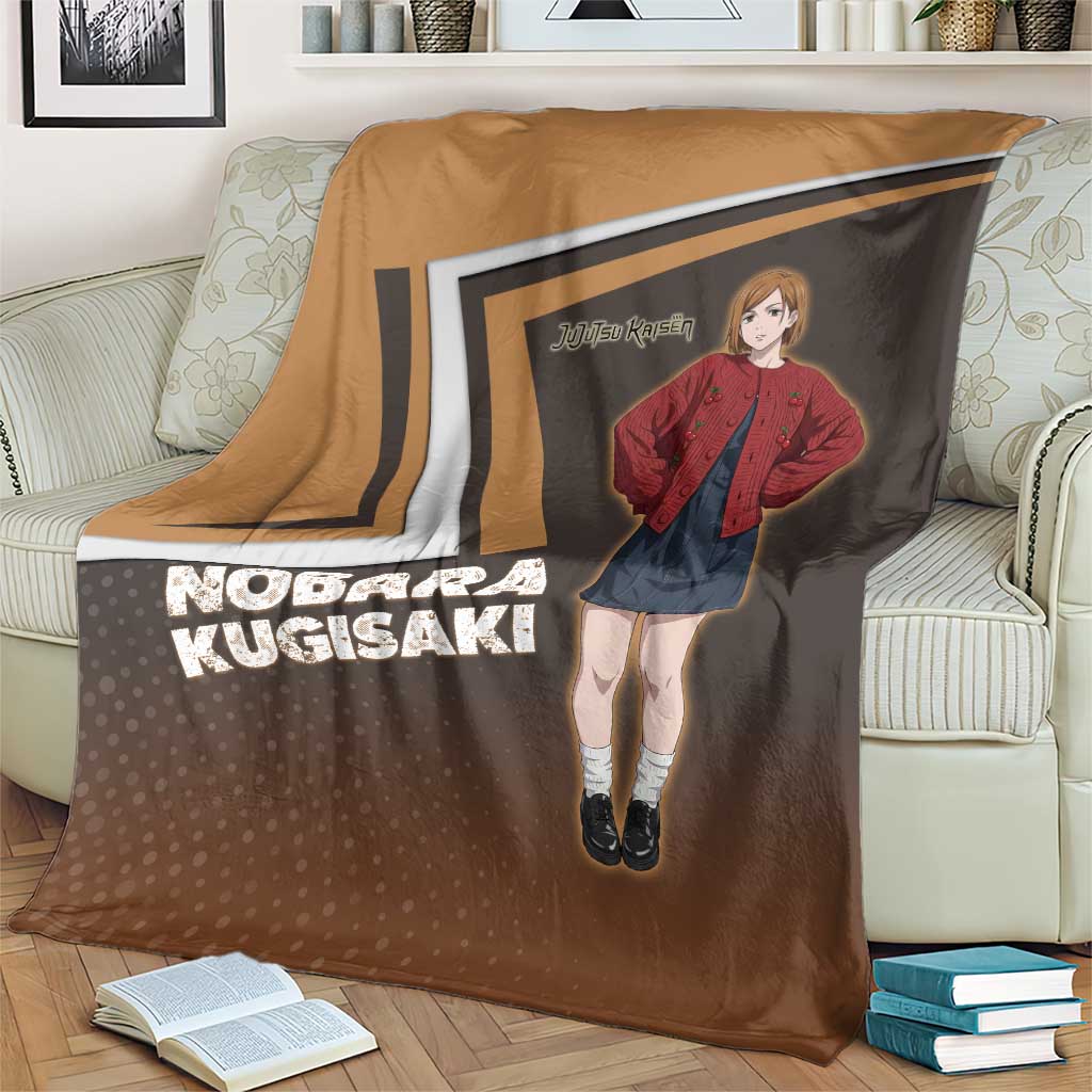 Nobara Kugisaki Blanket Jujutsu Kaisen Casual Chic Style
