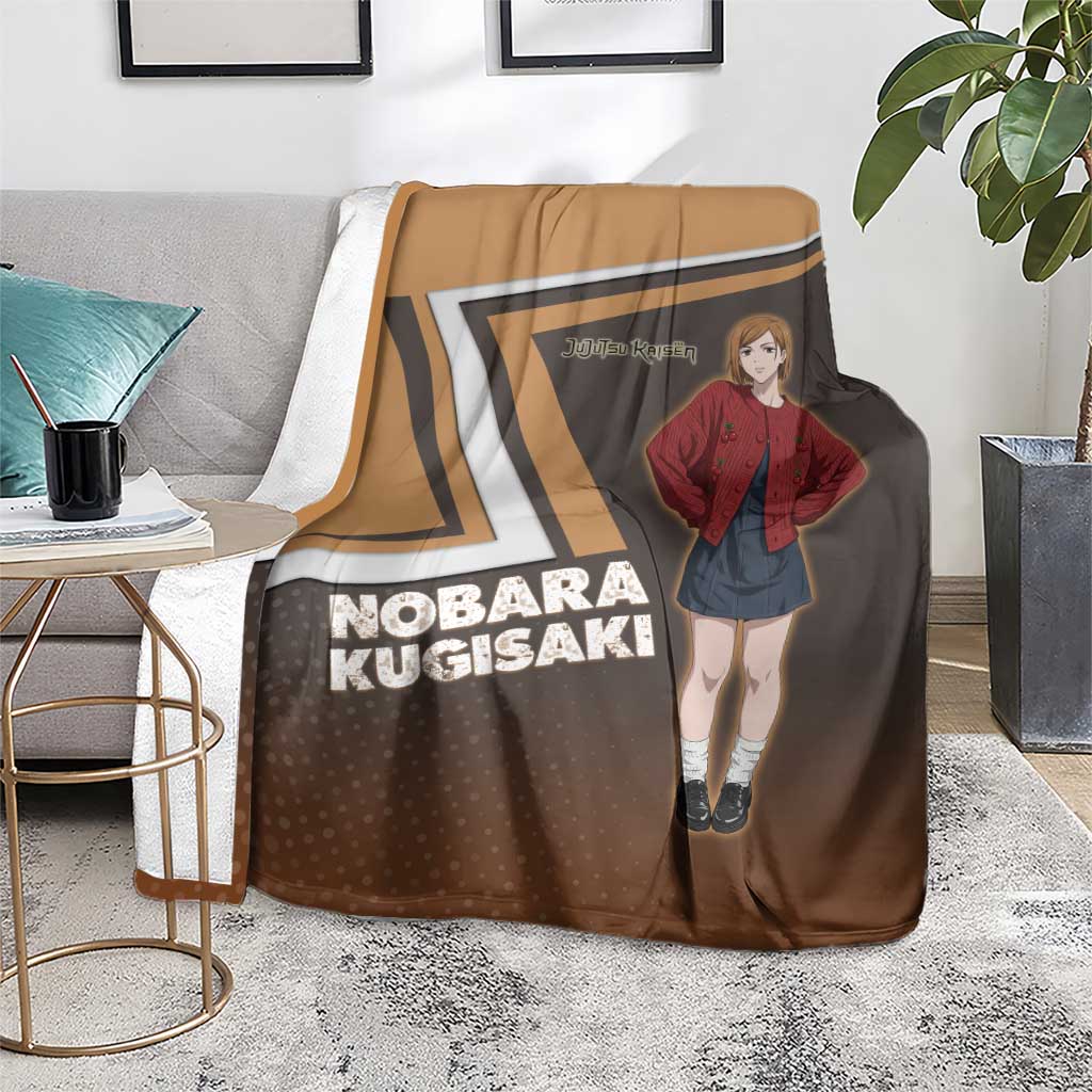 Nobara Kugisaki Blanket Jujutsu Kaisen Casual Chic Style