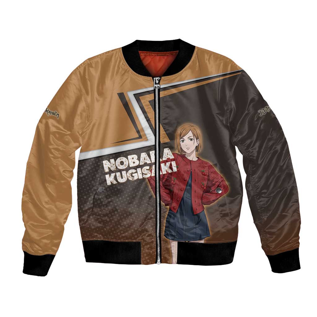 Nobara Kugisaki Bomber Jacket Jujutsu Kaisen Casual Chic Style