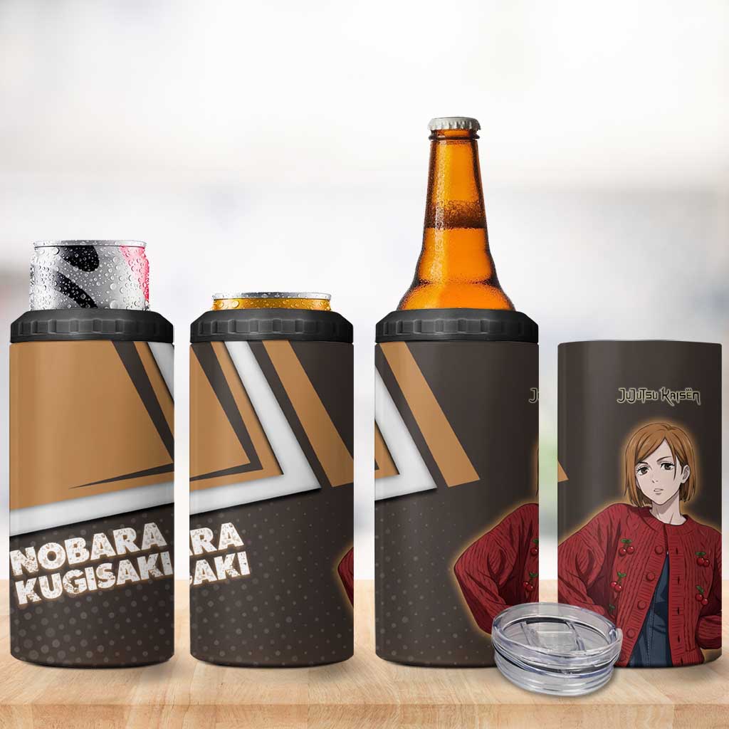 Nobara Kugisaki 4 in 1 Can Cooler Tumbler Jujutsu Kaisen Casual Chic Style