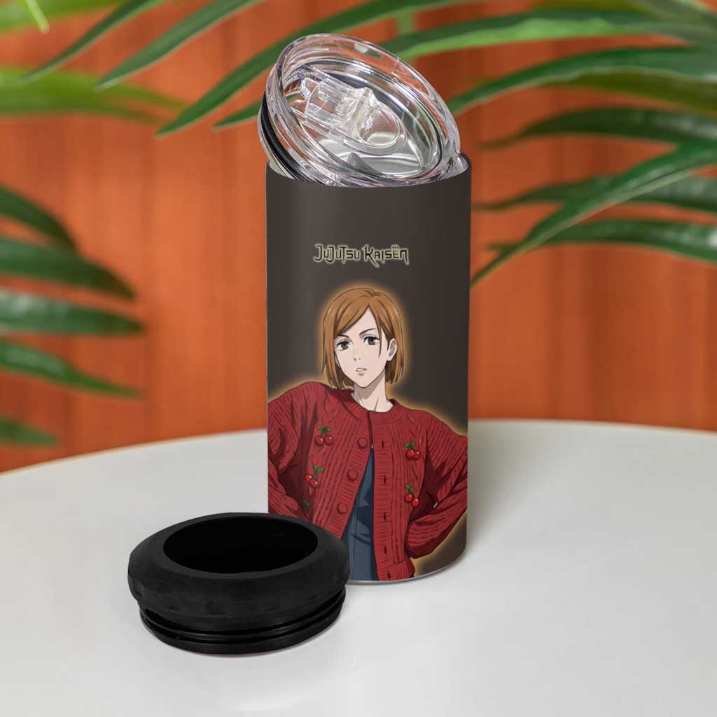 Nobara Kugisaki 4 in 1 Can Cooler Tumbler Jujutsu Kaisen Casual Chic Style