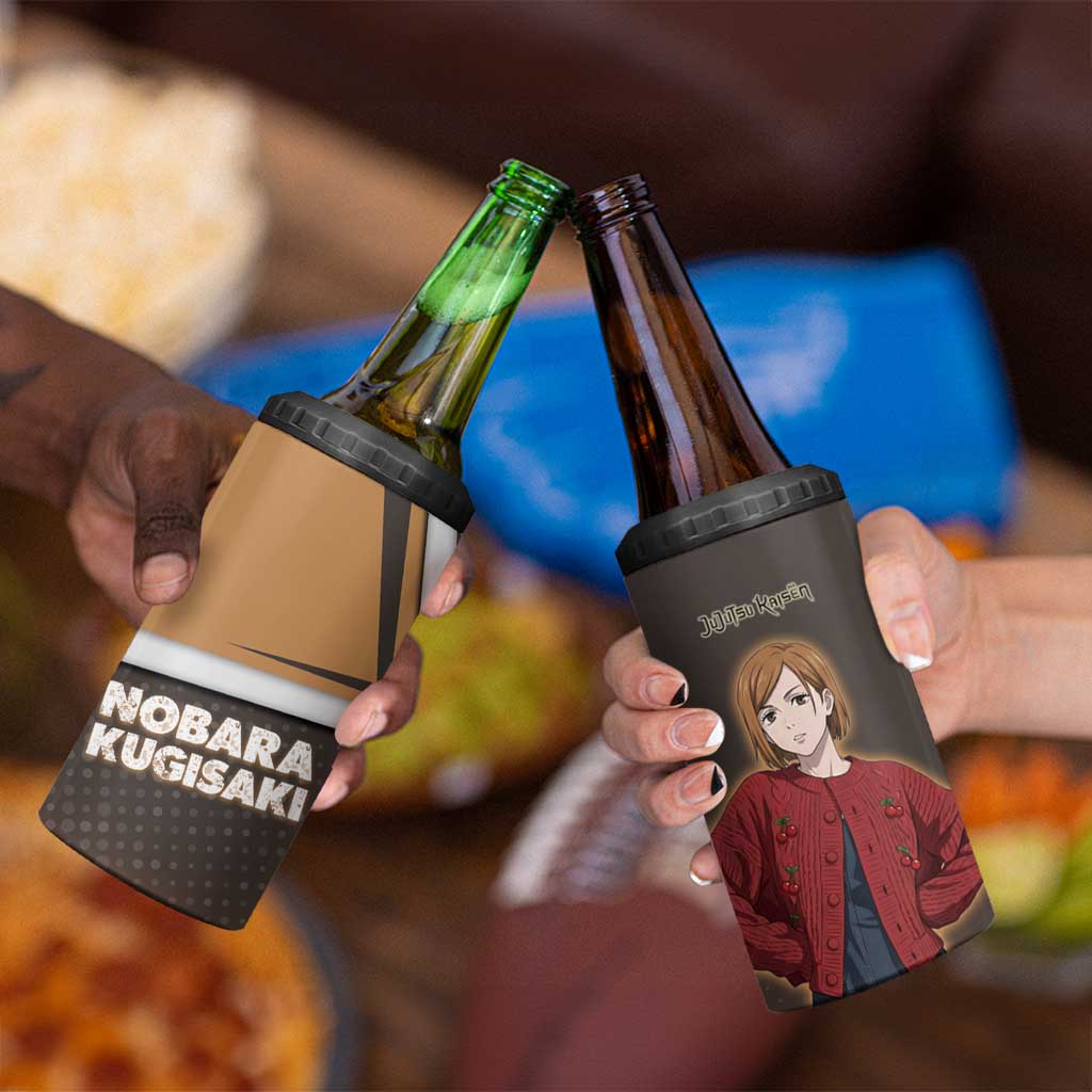 Nobara Kugisaki 4 in 1 Can Cooler Tumbler Jujutsu Kaisen Casual Chic Style