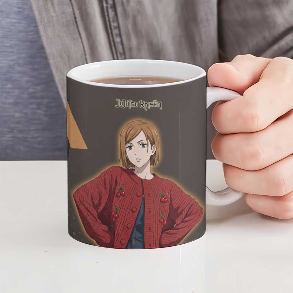 Nobara Kugisaki Ceramic Mug Jujutsu Kaisen Casual Chic Style
