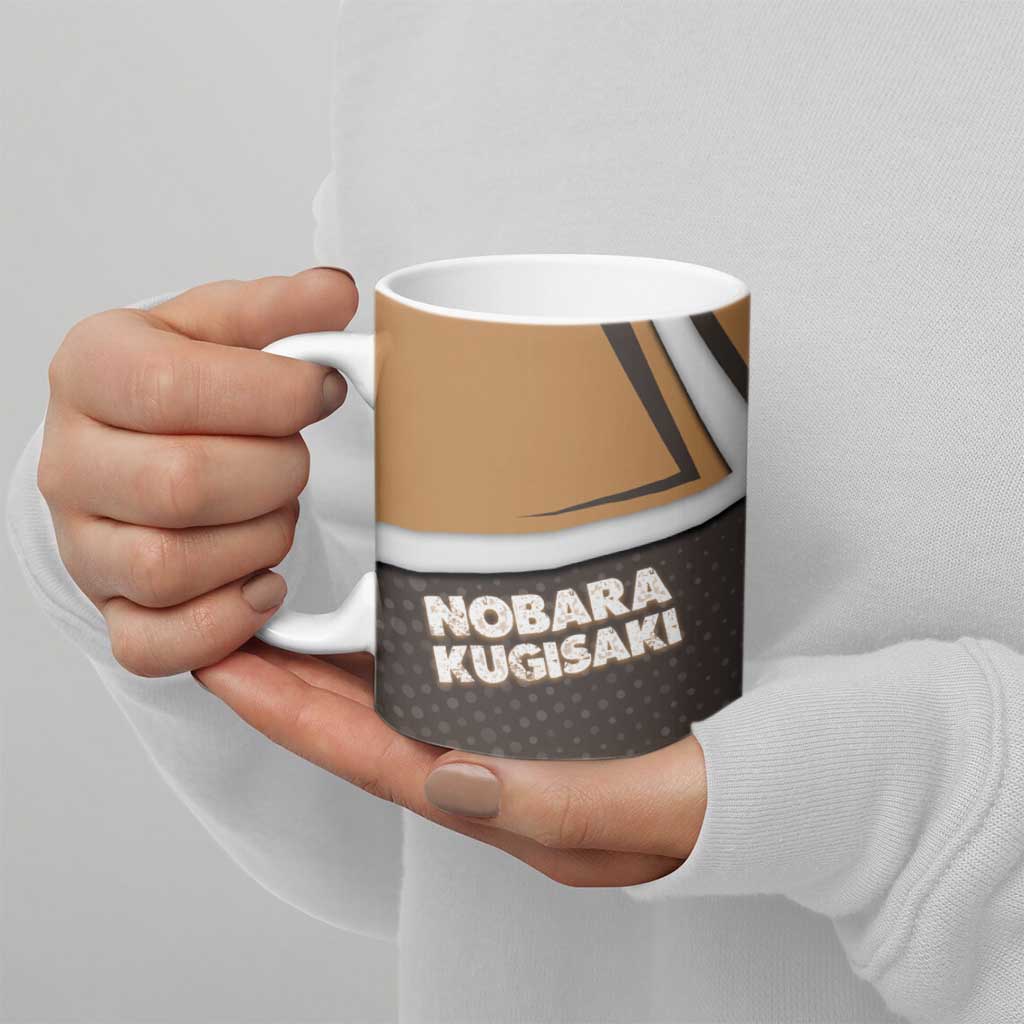 Nobara Kugisaki Ceramic Mug Jujutsu Kaisen Casual Chic Style