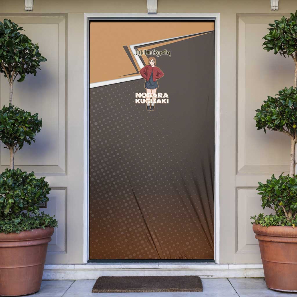 Nobara Kugisaki Door Cover Jujutsu Kaisen Casual Chic Style