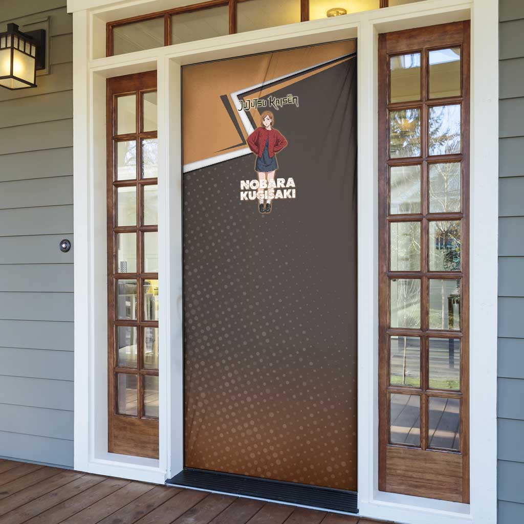 Nobara Kugisaki Door Cover Jujutsu Kaisen Casual Chic Style