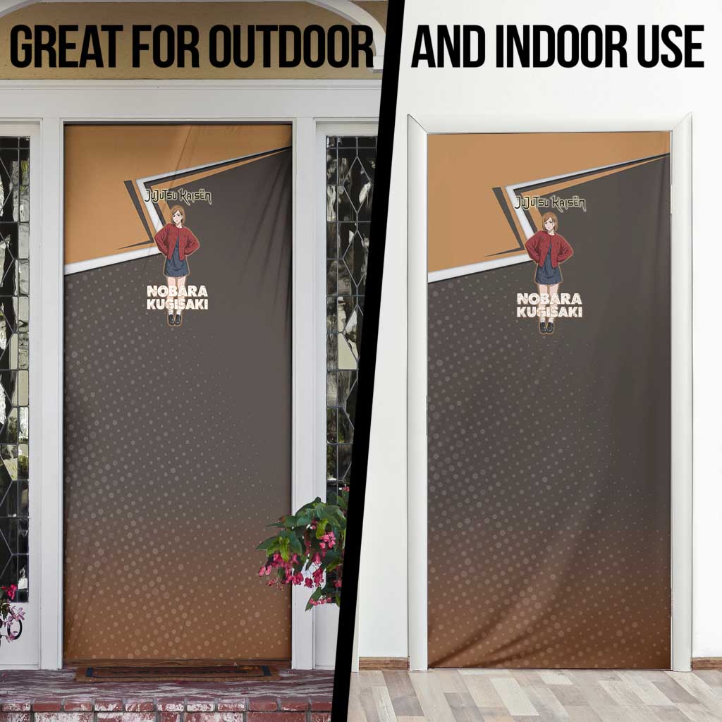 Nobara Kugisaki Door Cover Jujutsu Kaisen Casual Chic Style