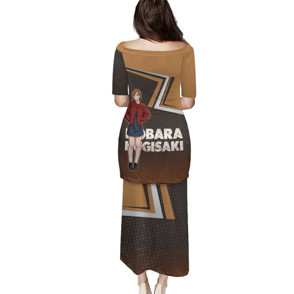 Nobara Kugisaki Family Matching Puletasi and Hawaiian Shirt Jujutsu Kaisen Casual Chic Style