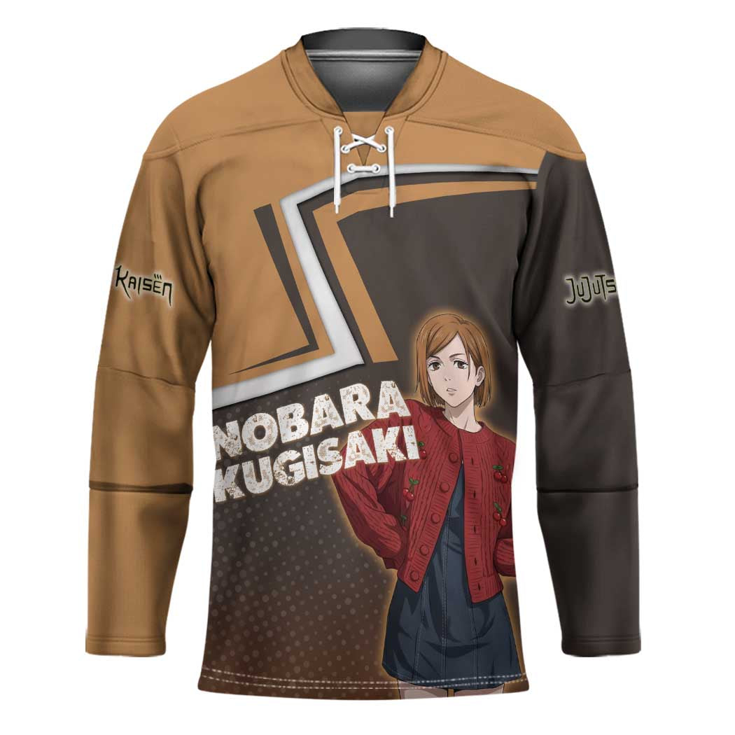 Nobara Kugisaki Hockey Jersey Jujutsu Kaisen Casual Chic Style