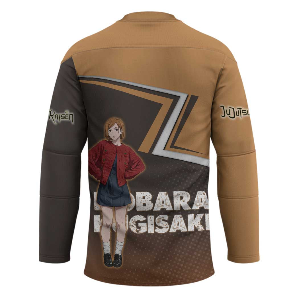 Nobara Kugisaki Hockey Jersey Jujutsu Kaisen Casual Chic Style
