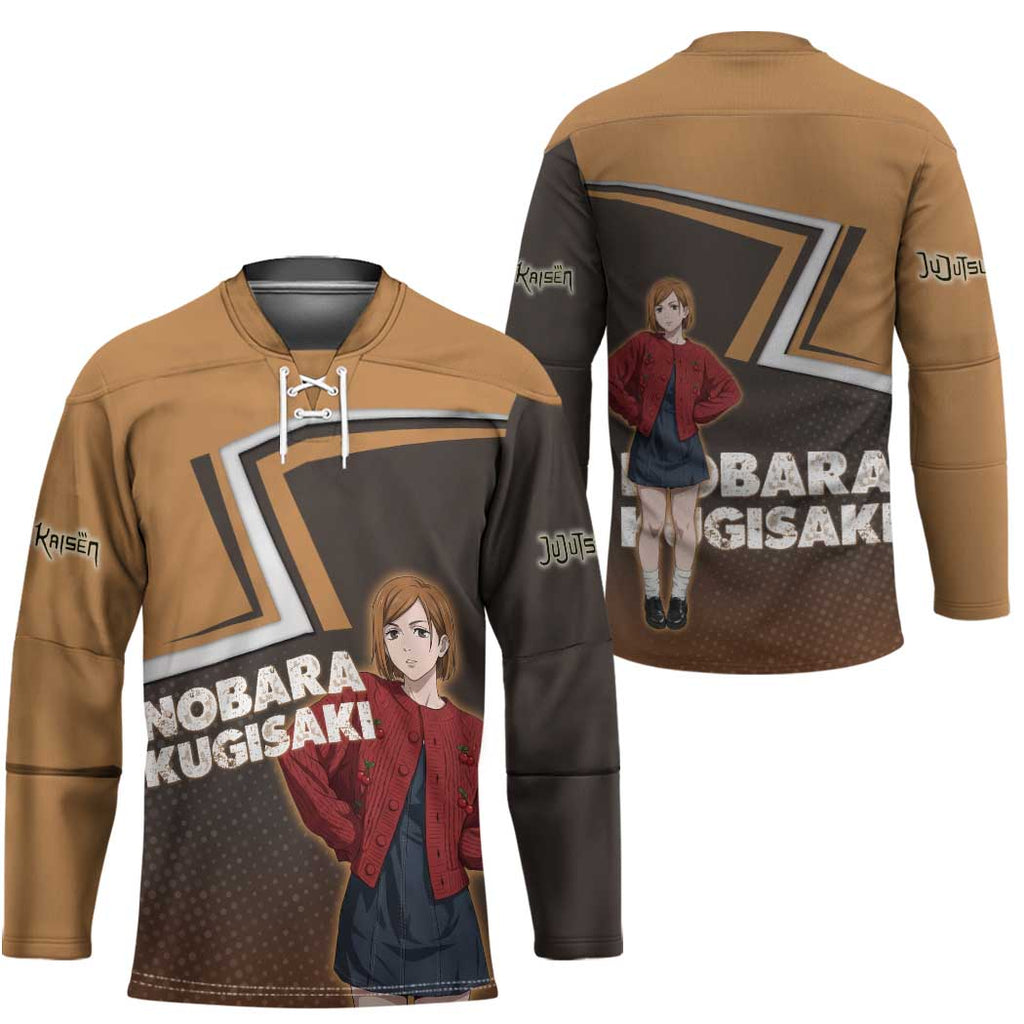 Nobara Kugisaki Hockey Jersey Jujutsu Kaisen Casual Chic Style