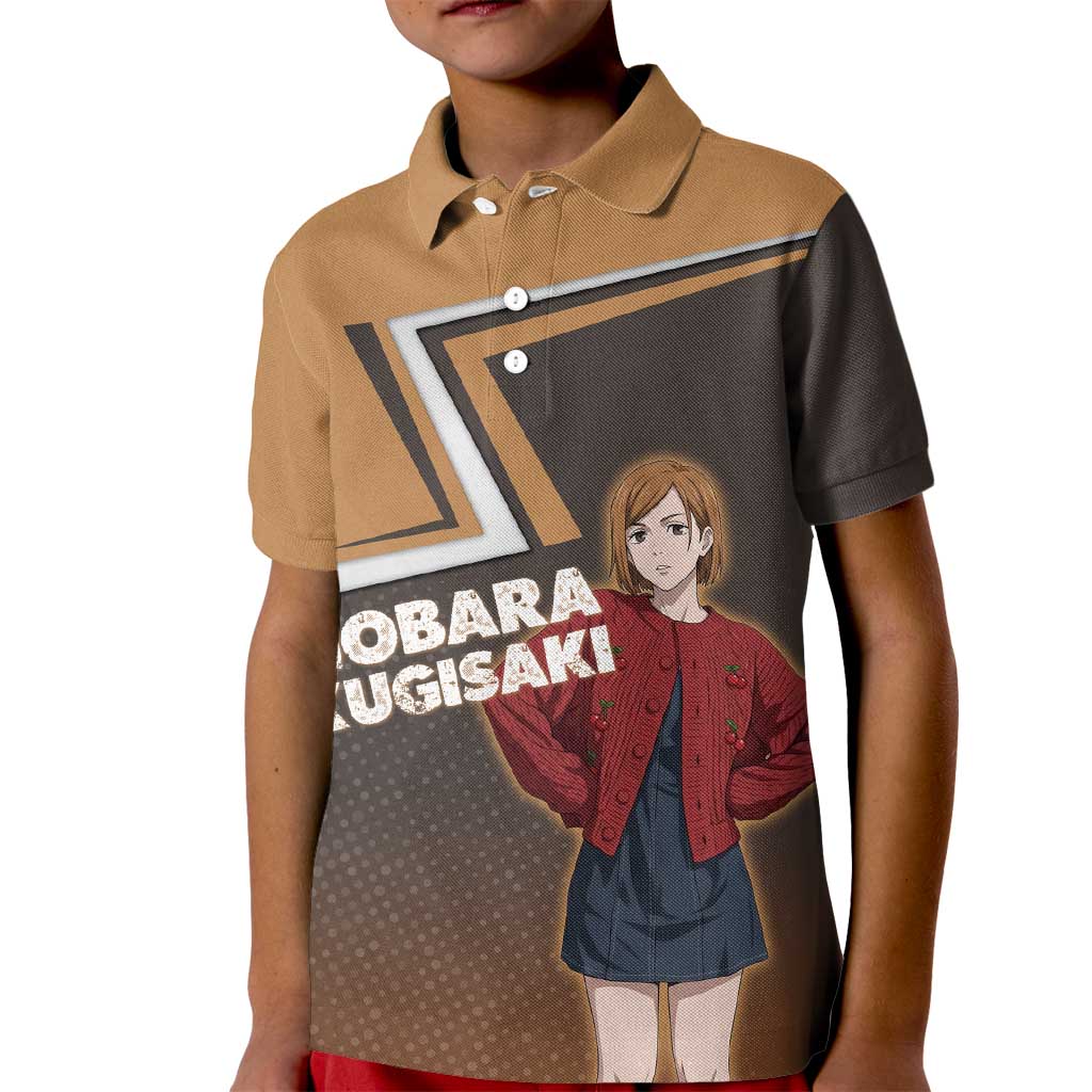 Nobara Kugisaki Kid Polo Shirt Jujutsu Kaisen Casual Chic Style