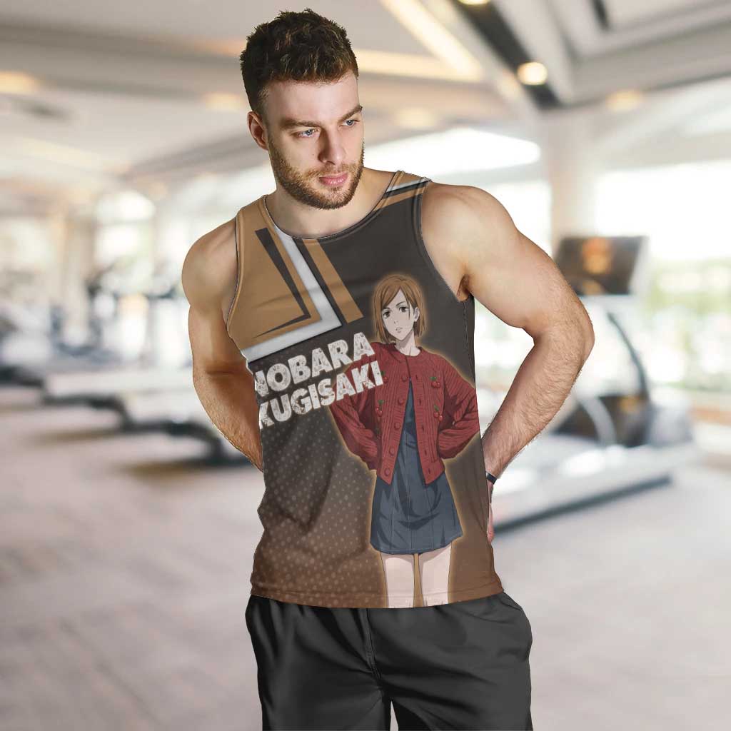 Nobara Kugisaki Men Tank Top Jujutsu Kaisen Casual Chic Style