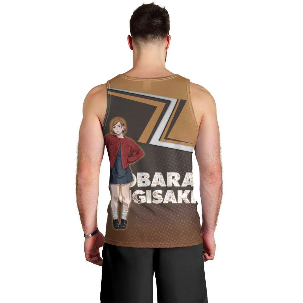 Nobara Kugisaki Men Tank Top Jujutsu Kaisen Casual Chic Style
