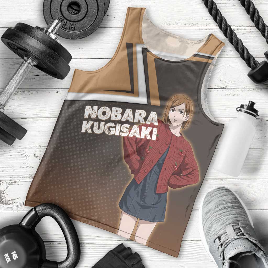 Nobara Kugisaki Men Tank Top Jujutsu Kaisen Casual Chic Style