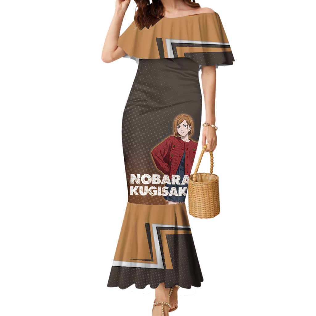Nobara Kugisaki Mermaid Dress Jujutsu Kaisen Casual Chic Style