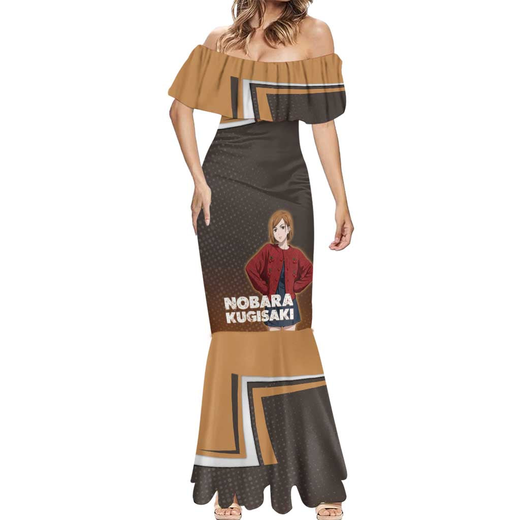 Nobara Kugisaki Mermaid Dress Jujutsu Kaisen Casual Chic Style