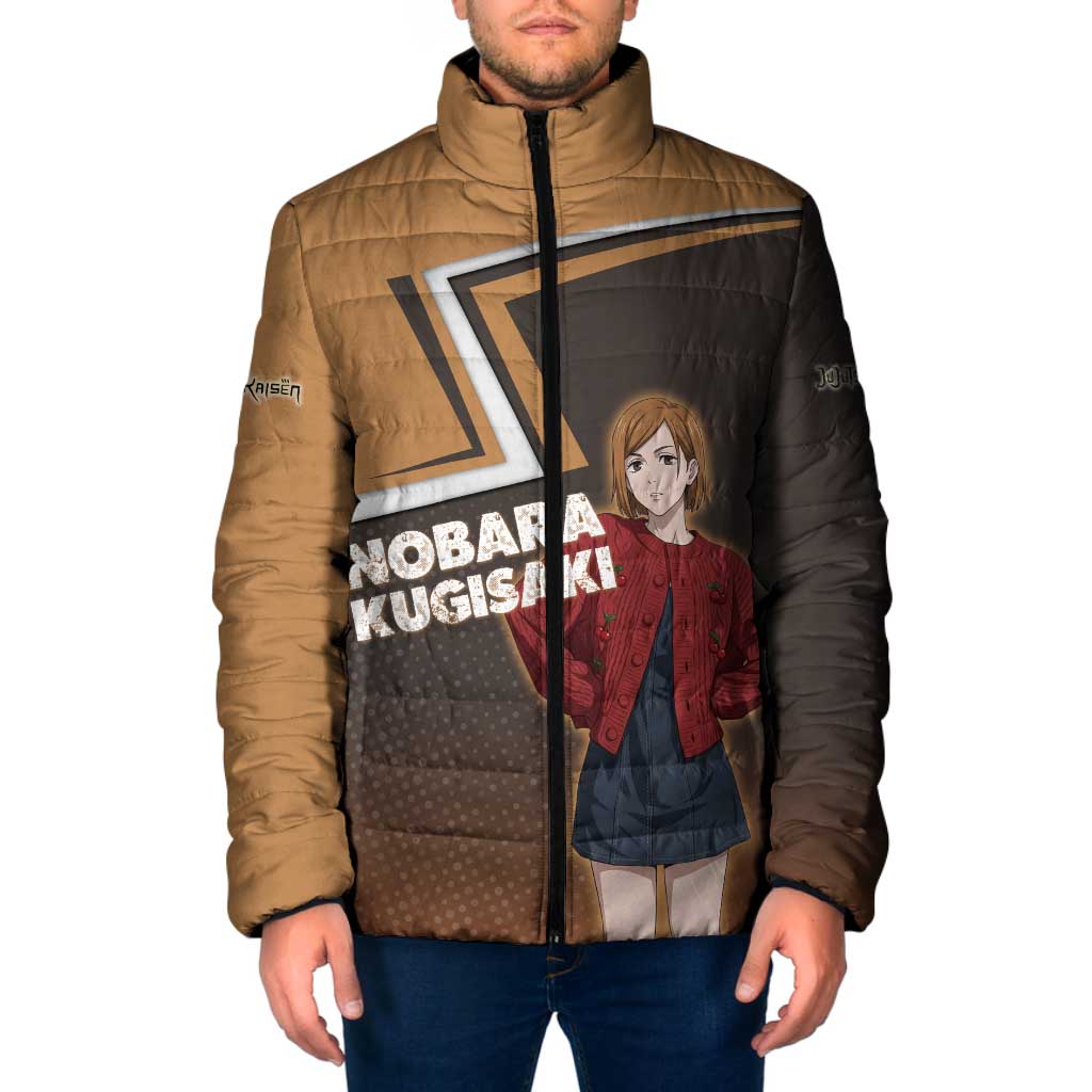Nobara Kugisaki Padded Jacket Jujutsu Kaisen Casual Chic Style