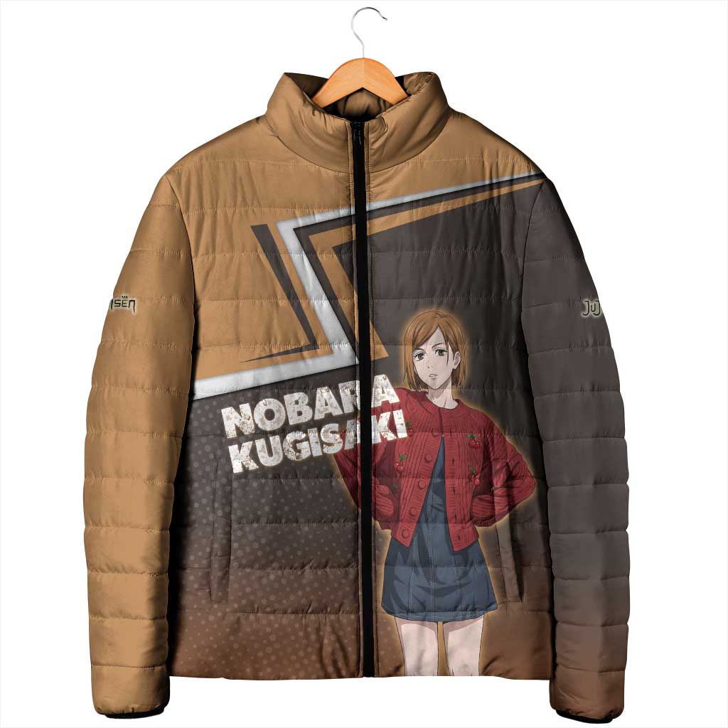 Nobara Kugisaki Padded Jacket Jujutsu Kaisen Casual Chic Style