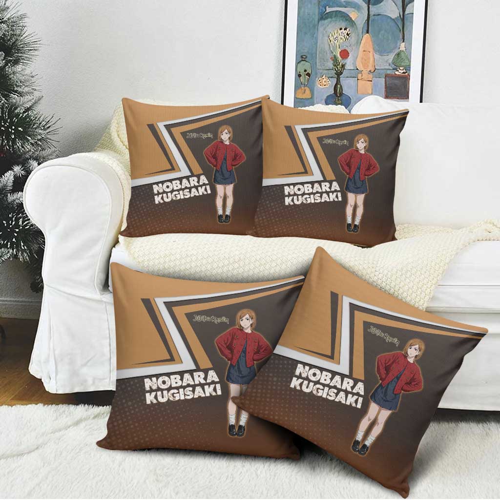 Nobara Kugisaki Pillow Cover Jujutsu Kaisen Casual Chic Style