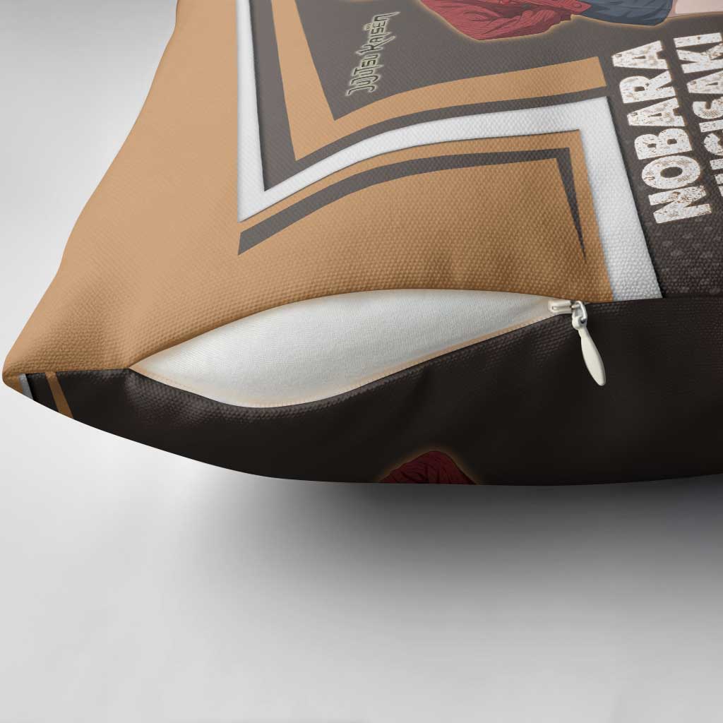 Nobara Kugisaki Pillow Cover Jujutsu Kaisen Casual Chic Style