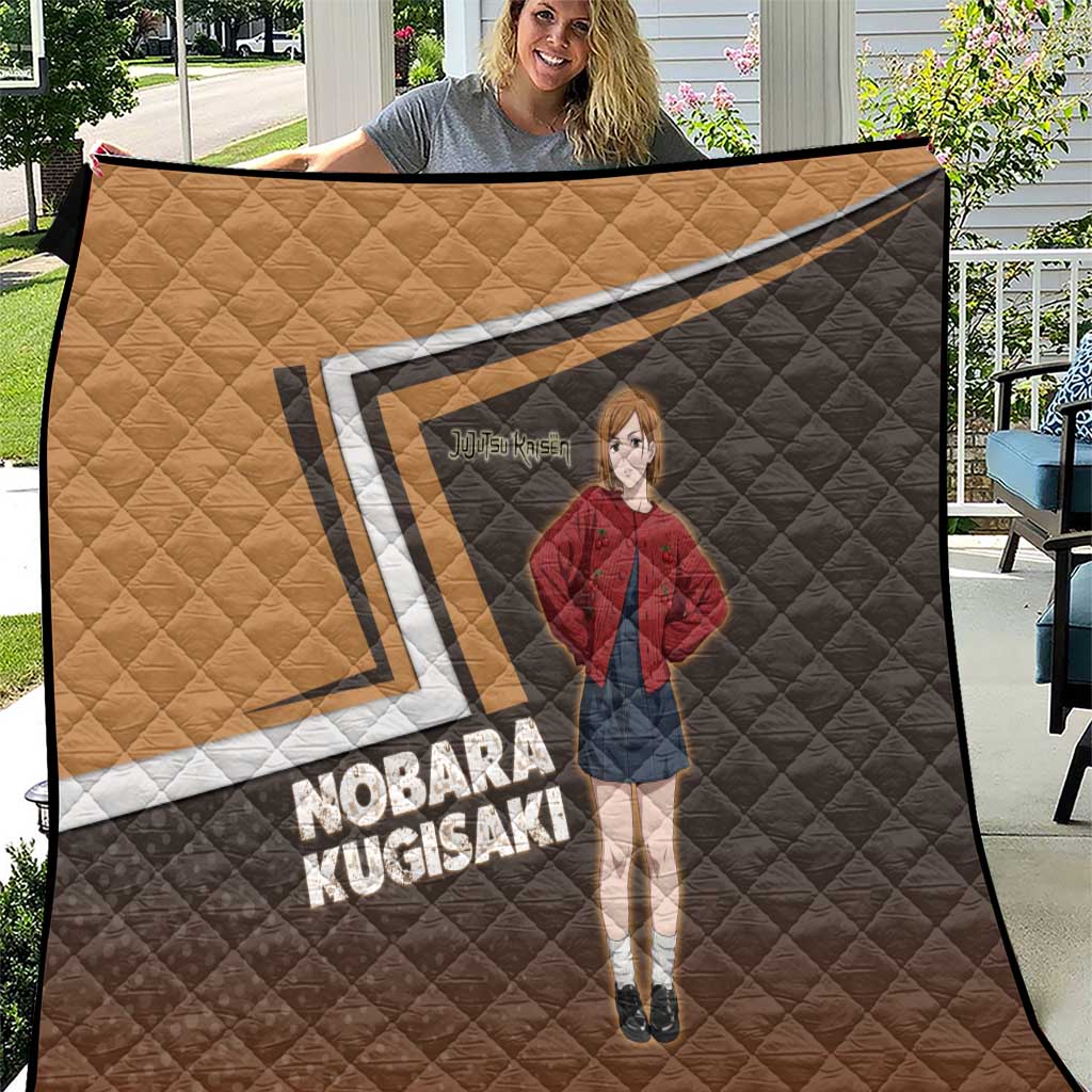 Nobara Kugisaki Quilt Jujutsu Kaisen Casual Chic Style