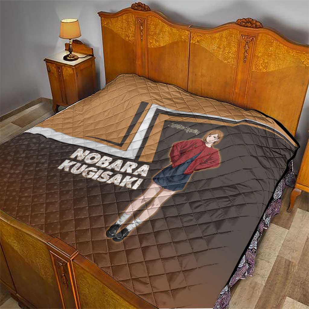 Nobara Kugisaki Quilt Jujutsu Kaisen Casual Chic Style