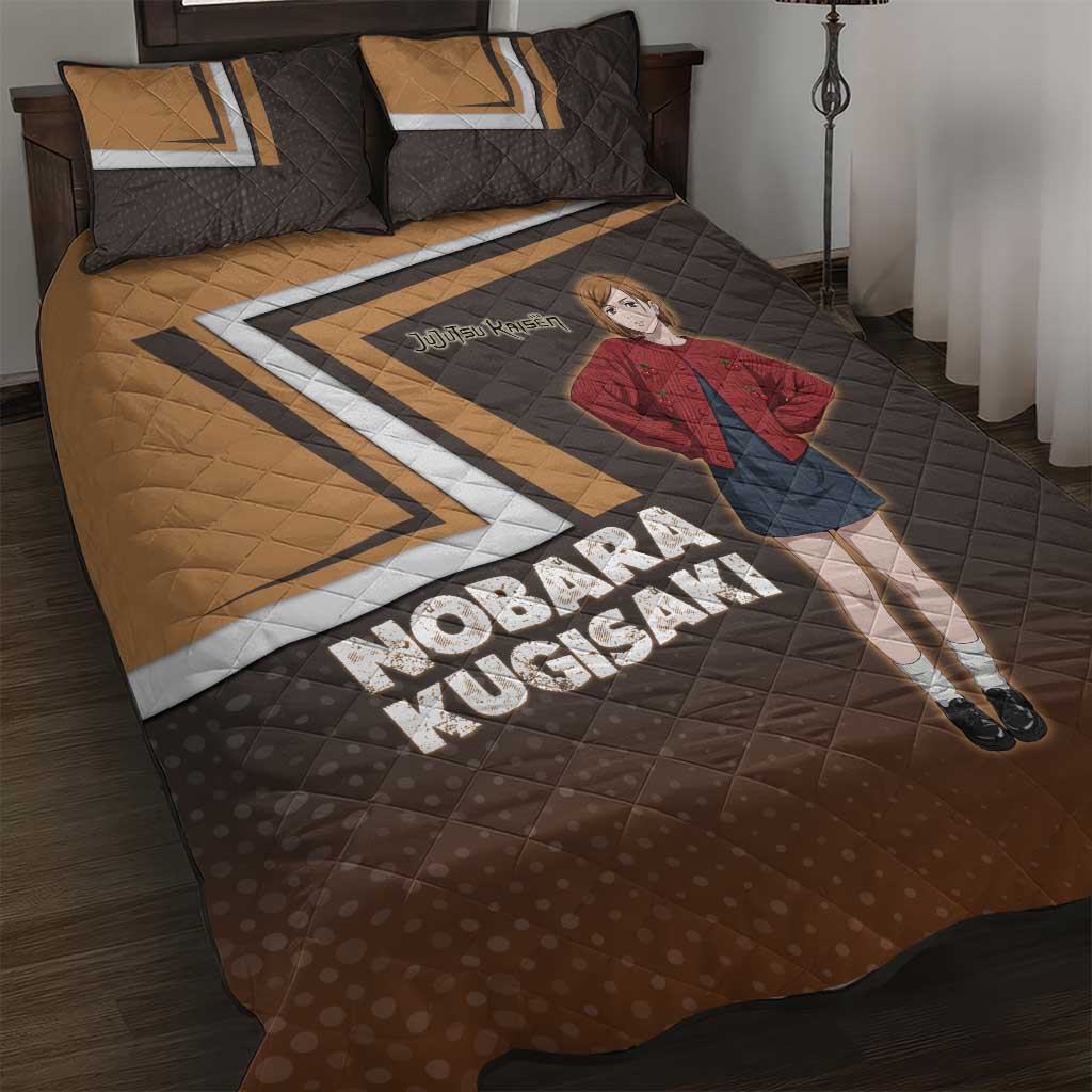 Nobara Kugisaki Quilt Bed Set Jujutsu Kaisen Casual Chic Style