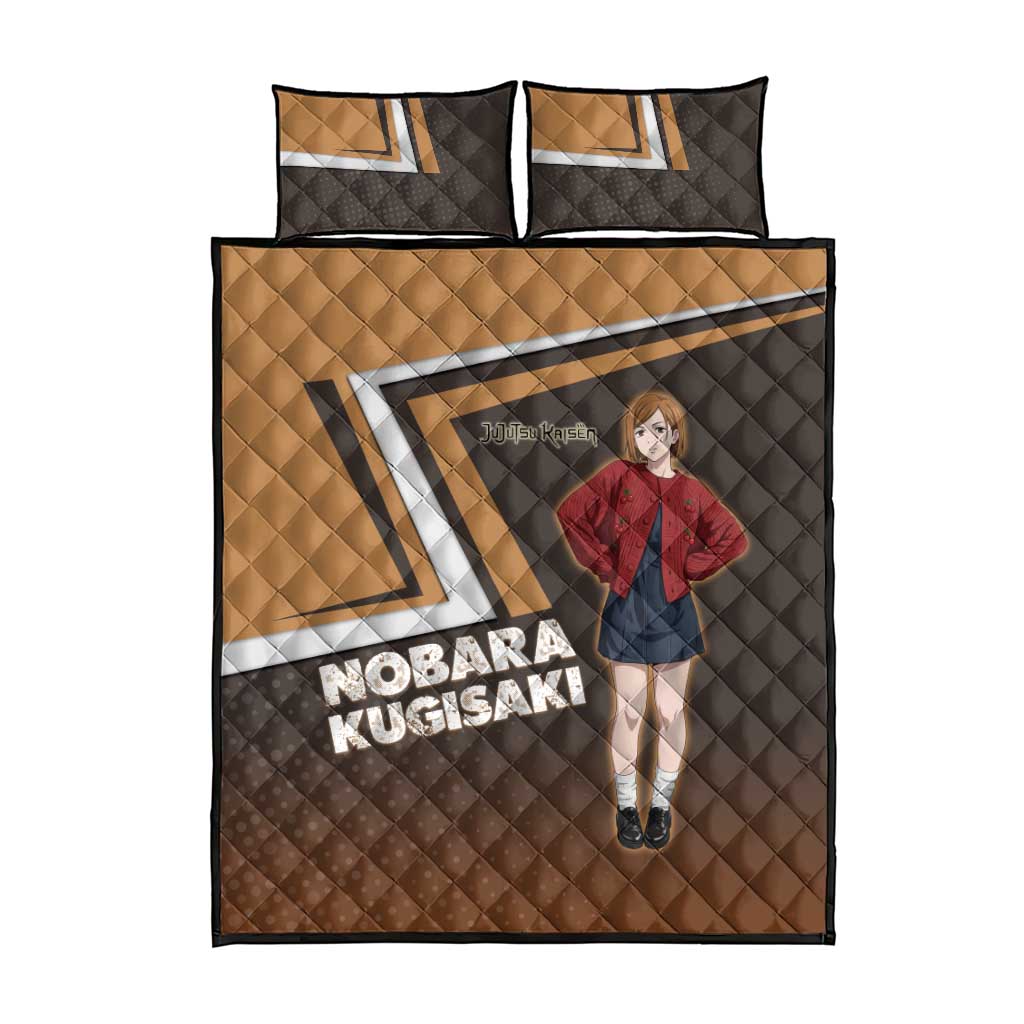 Nobara Kugisaki Quilt Bed Set Jujutsu Kaisen Casual Chic Style