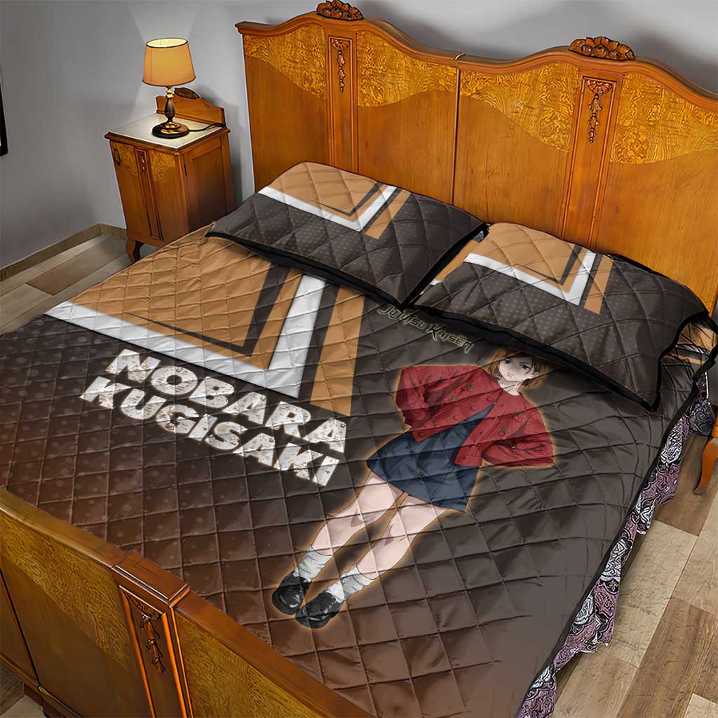 Nobara Kugisaki Quilt Bed Set Jujutsu Kaisen Casual Chic Style