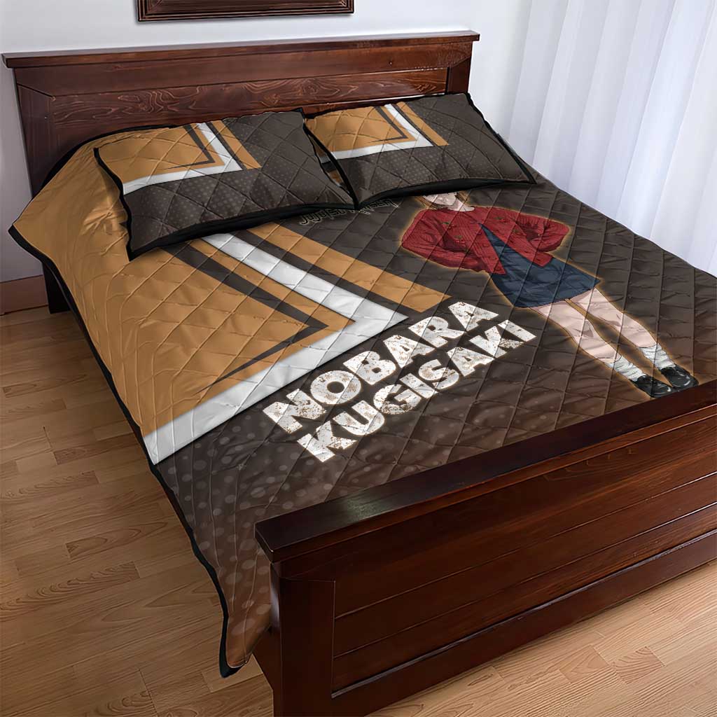 Nobara Kugisaki Quilt Bed Set Jujutsu Kaisen Casual Chic Style