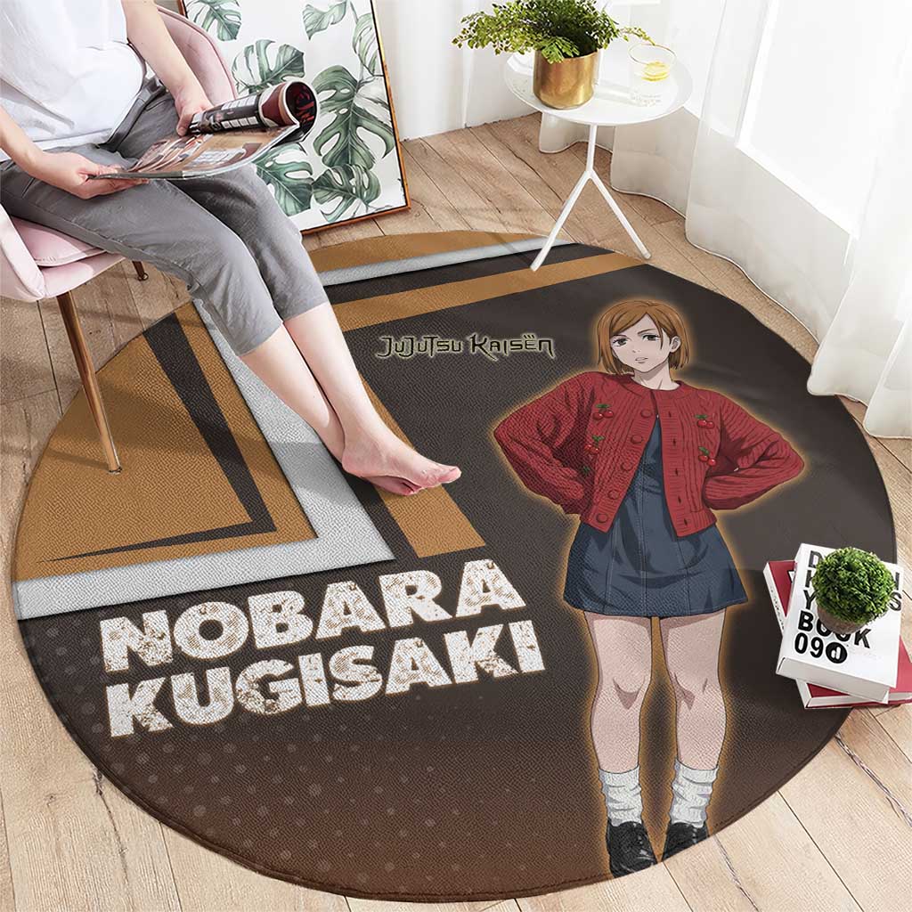 Nobara Kugisaki Round Carpet Jujutsu Kaisen Casual Chic Style